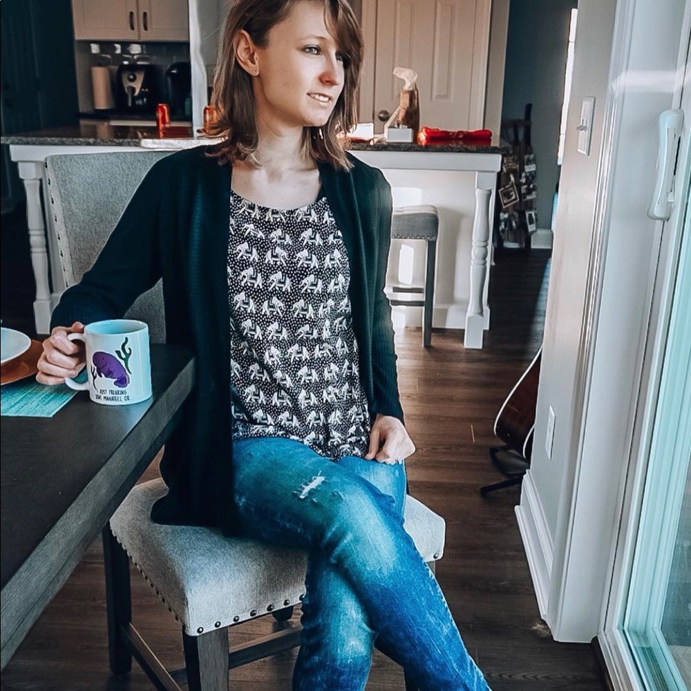 Pixley Stitch Fix Ellie Printed 3/4 Sleeve Blouse